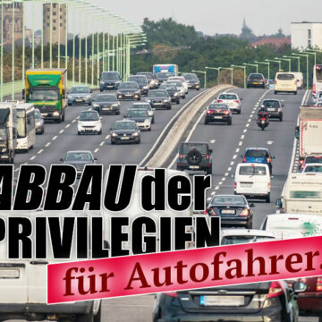 Denkfabrik fordert radikalen Abbau der Privilegien für Autofahrer.